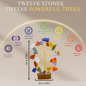 ANAYA AGATE Crystal Tree mini-rose-quartz highlights gentle, loving space.