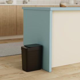 Anborry bathroom trash can 4-gal front view, ideal for larger rooms and counters.