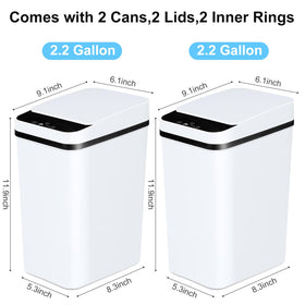 Anborry two-pack setup suits bathroom and bedroom needs.
