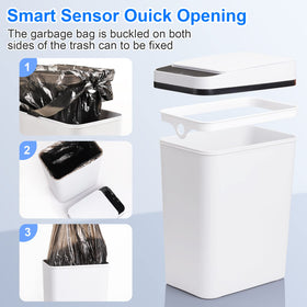 Anborry water-splash resistant lid shown in a damp bathroom setup
