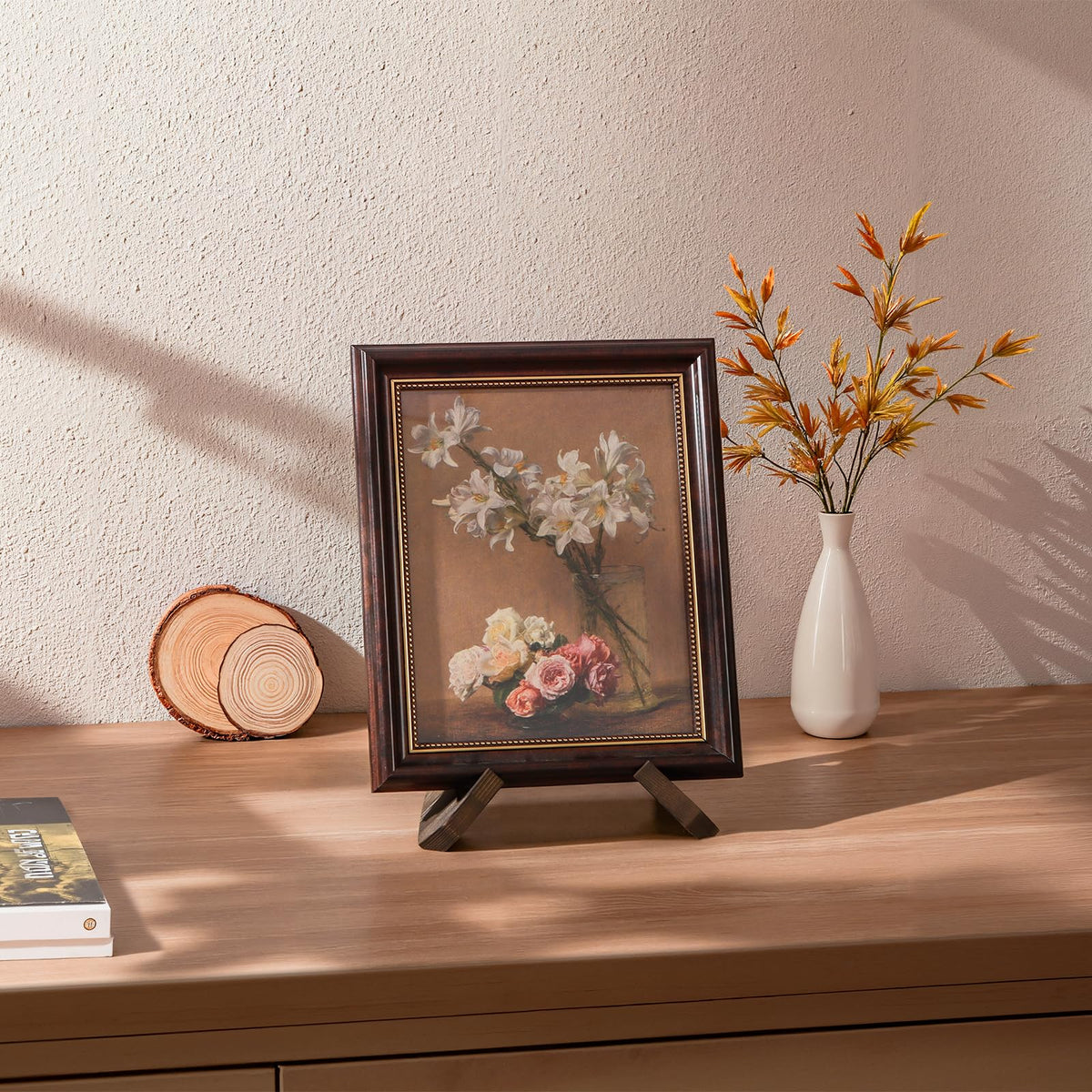 ANBOXIT plate stand 360-degree display offers full visibility from every angle.