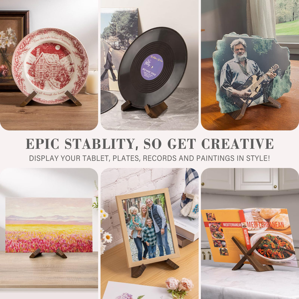ANBOXIT gift box packaging makes this stand a ready-to-gift decor option.