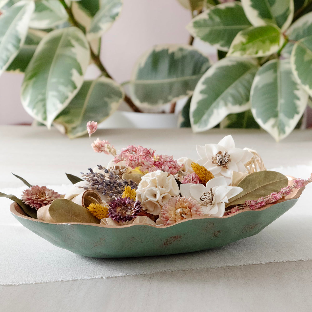 Pour into ANDALUCA wood bowls for elegant table accents.