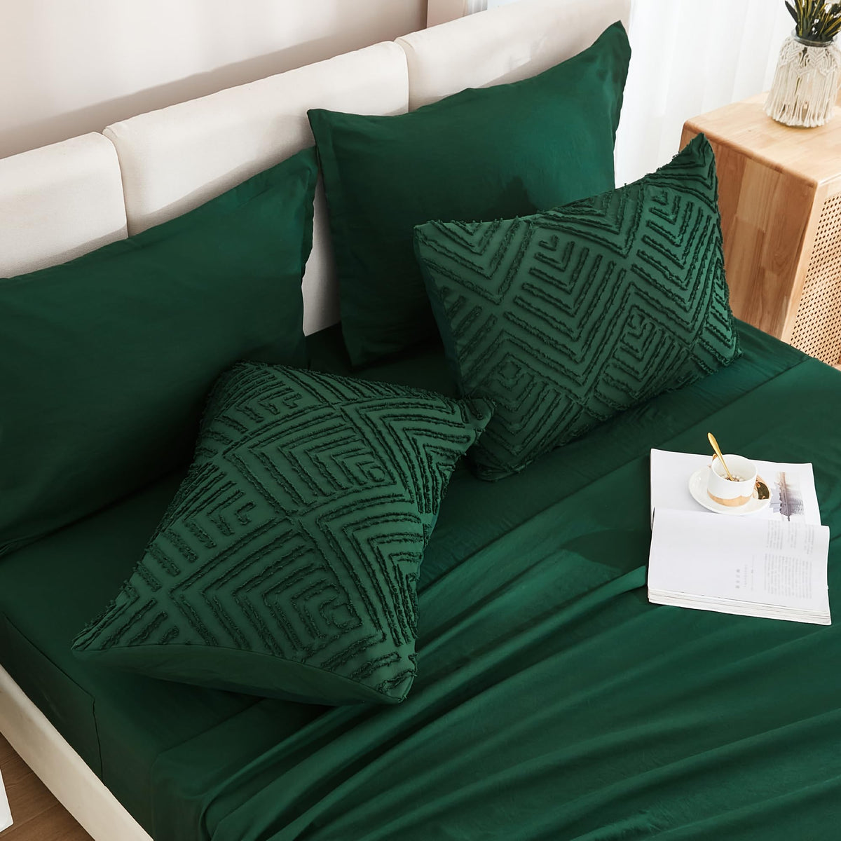 Andency shams complete the bed in a bag for a cohesive look