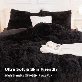 Andency king size comforter set includes two pillowcases for coordinated decor.