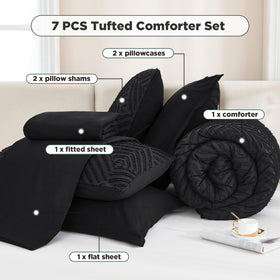 Andency flat sheet edge detail adds a neat, premium finish.