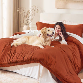 Andency soft polyester fabric offers breathable warmth for all seasons.