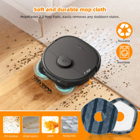 AnDongo mop pads for the Eufy X10 Pro Omni deliver streak-free cleaning.