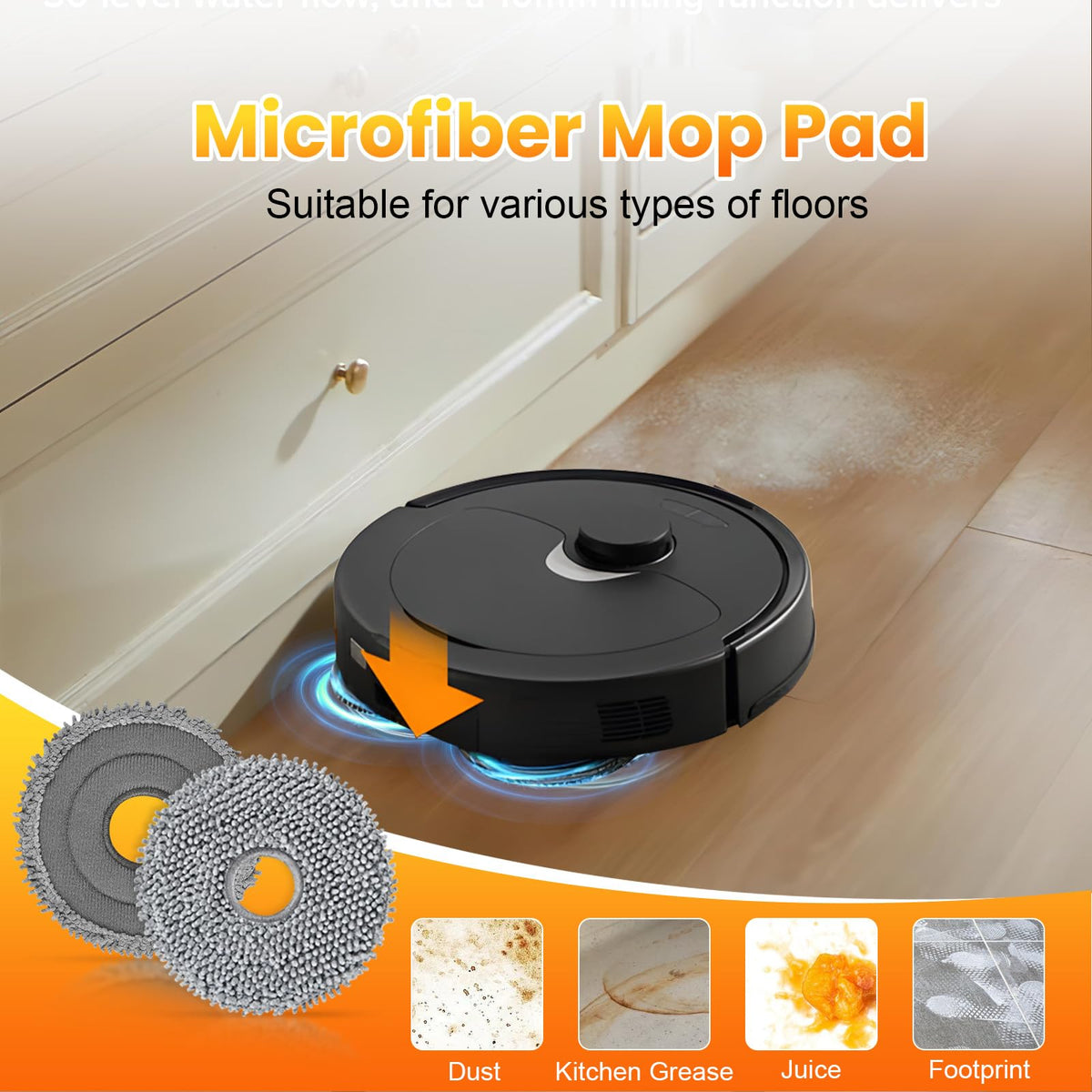 AnDongo Roborock Q Revo cleaning brush for easy maintenance