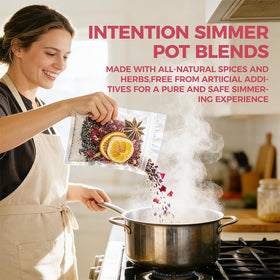 Andonisus simmer pot blend with cloves and rosemary for earthy aroma