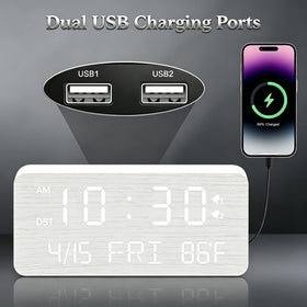 Andoolex dual USB ports charge gadgets without hunting for adapters.