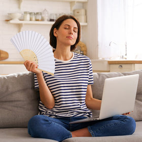 Aneco portable fans fit in a bag for on-the-go use