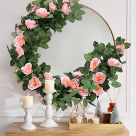 Aneco indoor wall rose vine versatile decor on doors and mirrors