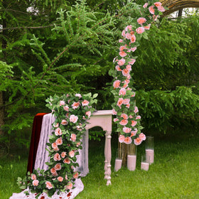 Aneco wedding party rose garland ideal for ceremony backdrop