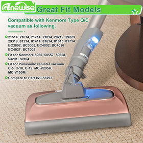 Anewise 53292 HEPA bags close-up highlighting filtration benefits