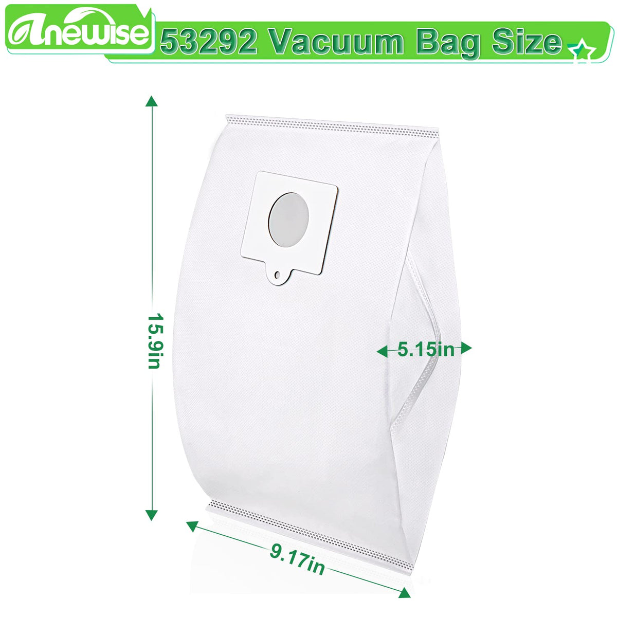 Anewise Type Q/C bags with soft-structure design for easy sealing