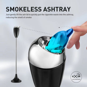 Anfrere smokeless windproof ashtray base designed for outdoor durability.