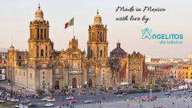 Angelitos de Mexico Virgin of Guadalupe candle handmade detail reflects craftsmanship