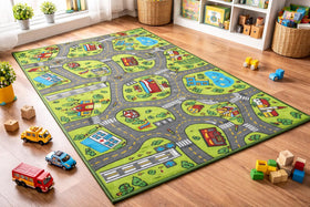 Angels City Life playmat hospital area for imaginative play and learning.