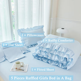 ANGIYUIN fitted sheet 54 by 75 plus 16 inches ensures a secure fit.