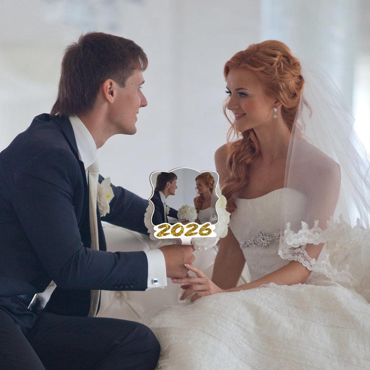 Anglechic graduation party decor fans ideal for personalized ceremonies and photo moments.