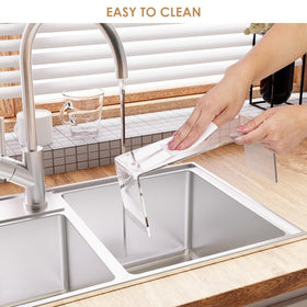 Anglelife cleaning cloth included for easy surface care.