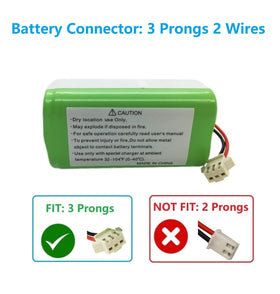 Battery capable of around a 100-minute run time per charge