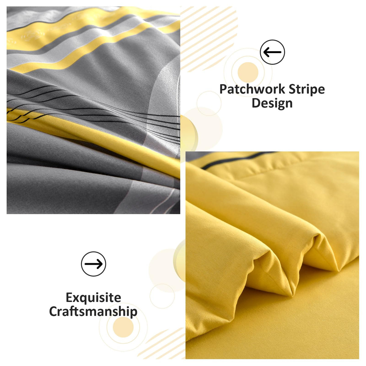 Anibedding soft microfiber texture highlighting lightweight, breathable comfort.