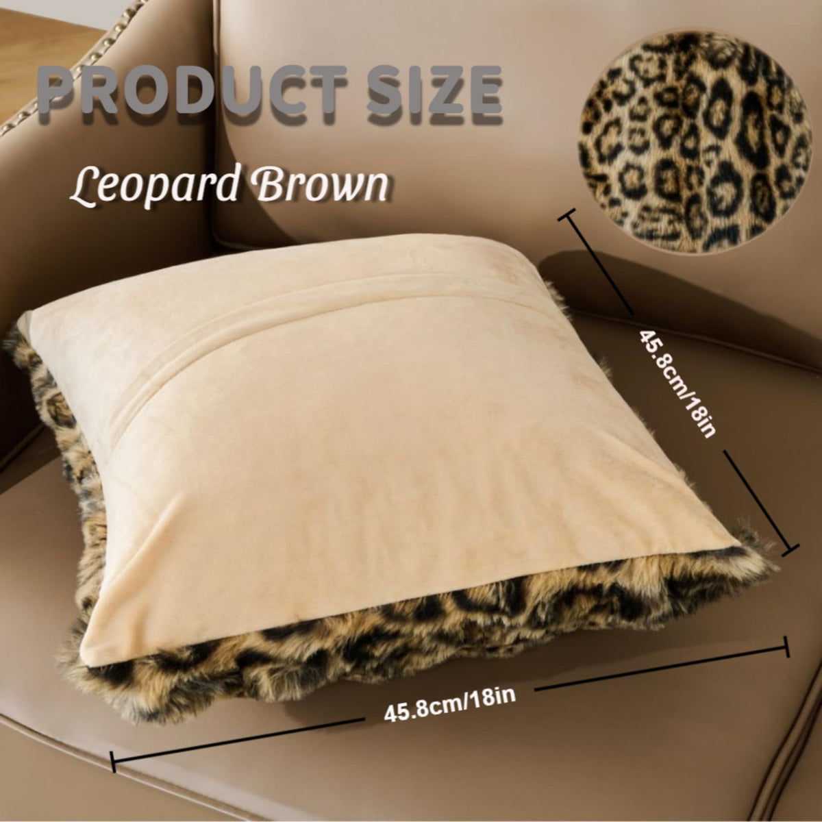 Animebody fluffy 18x18 pillowcase ideal for dorms and living spaces.
