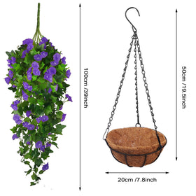 Ankey outdoor decor idea for porch or balcony with maintenance-free blooms.