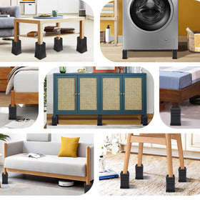 ANNKUT risers for desk and sofa use improve seating height.