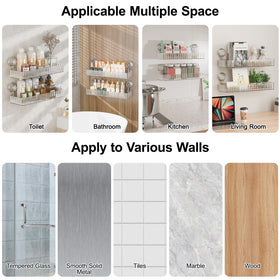 Ankoox shower caddy kitchen and bathroom organization solution.