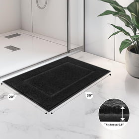 anllugs rug showing non-slip backing for floor grip