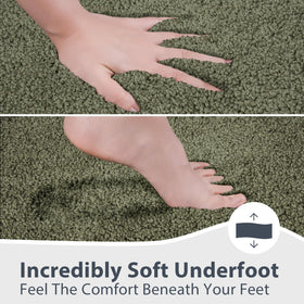 Anllugs machine-washable rug for easy cleaning and long-lasting color.