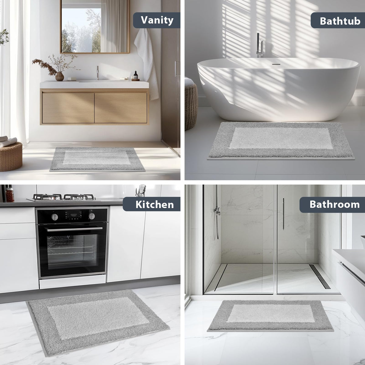 anllugs bathroom rug multiuse kitchen and bath scene for flexible comfort