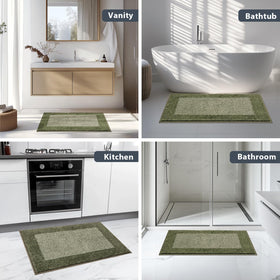 Anllugs versatile rug for kitchen or bath with cozy comfort.