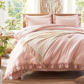 Anluoer brushed microfiber soft bedding for breathable comfort.