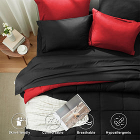Anluoer reversible two-tone design showcases dual bedroom looks for versatile styling.