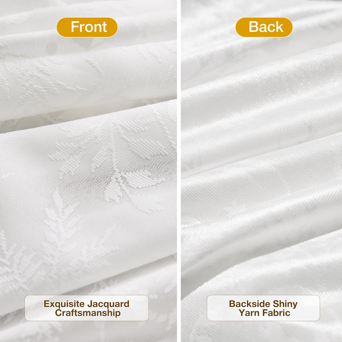 Anmao mirror weave technology fabric detail showing durability and texture