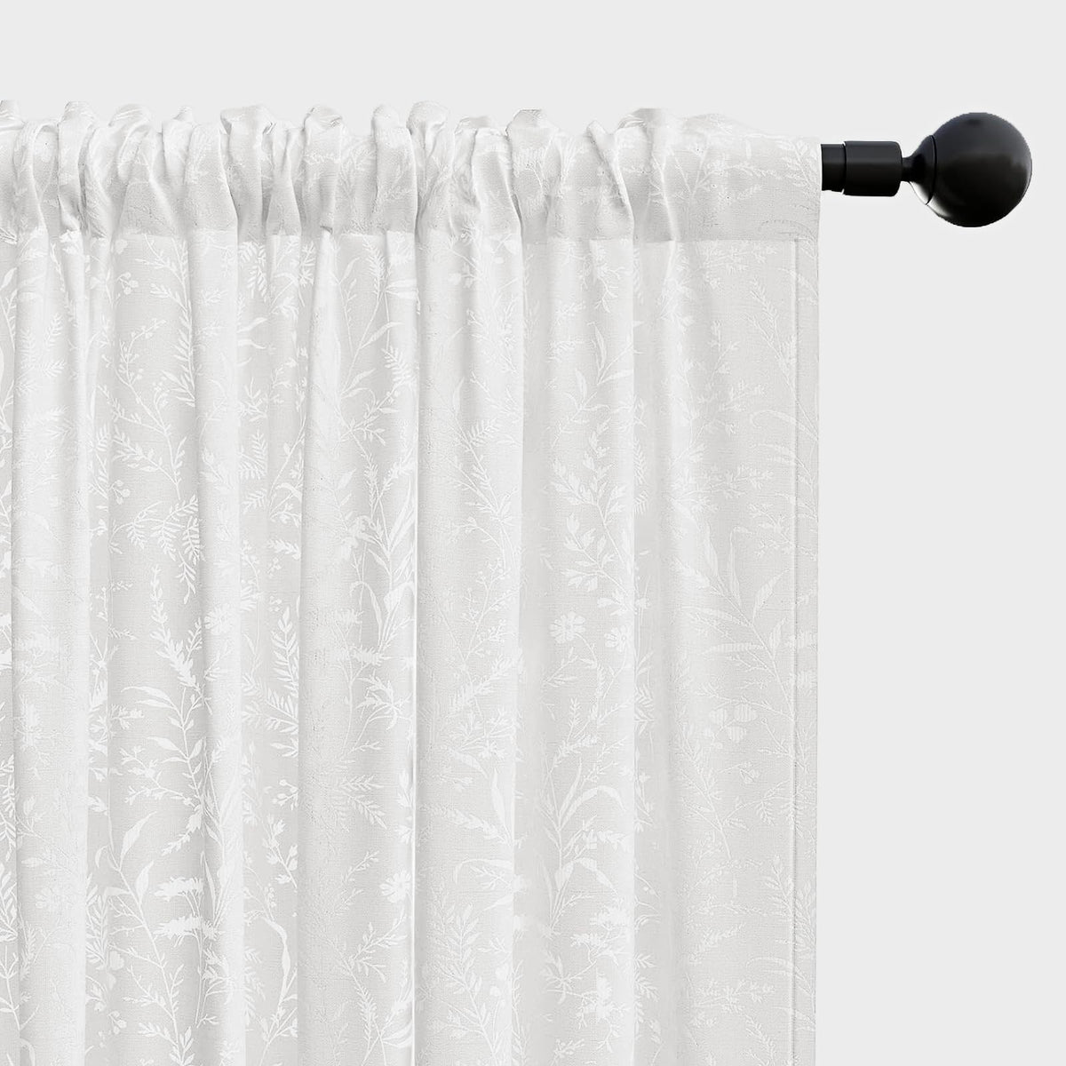 Anmao two-panel set measures 52x84 inches for versatile installation