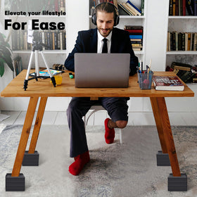 ANNKUT floor-safe bottoms protect hardwood floors while lifting furniture