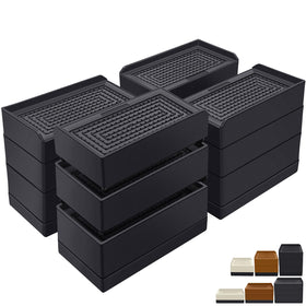 ANNKUT furniture risers stackable design raise beds and desks for easier access