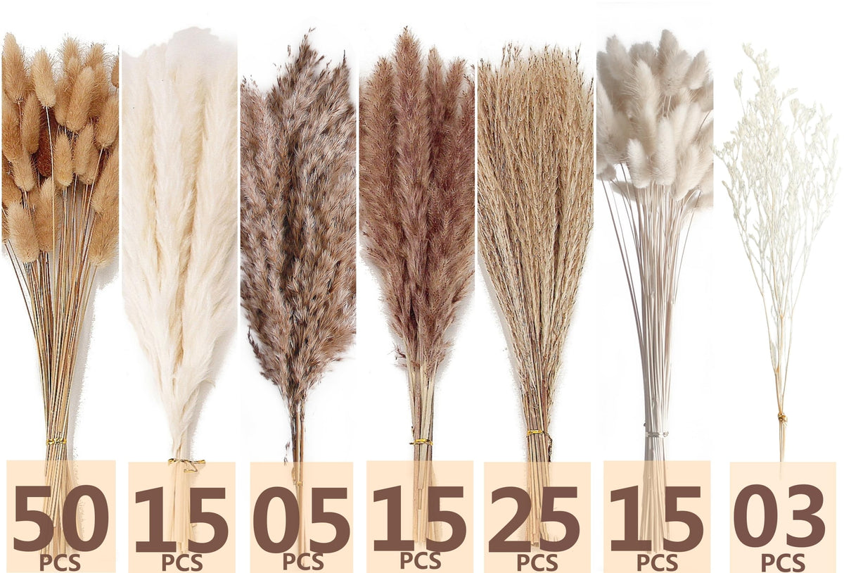 ANPROOR rabbit tail grass collection adds natural texture to centerpieces