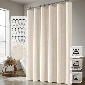 ANRODUO boho farmhouse weave adds natural bathroom texture