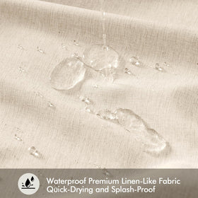 ANRODUO water-repellent finish beads water for quick drying