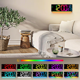 ANSOPER 165-inch clock remote control view showing convenient operation from distance.