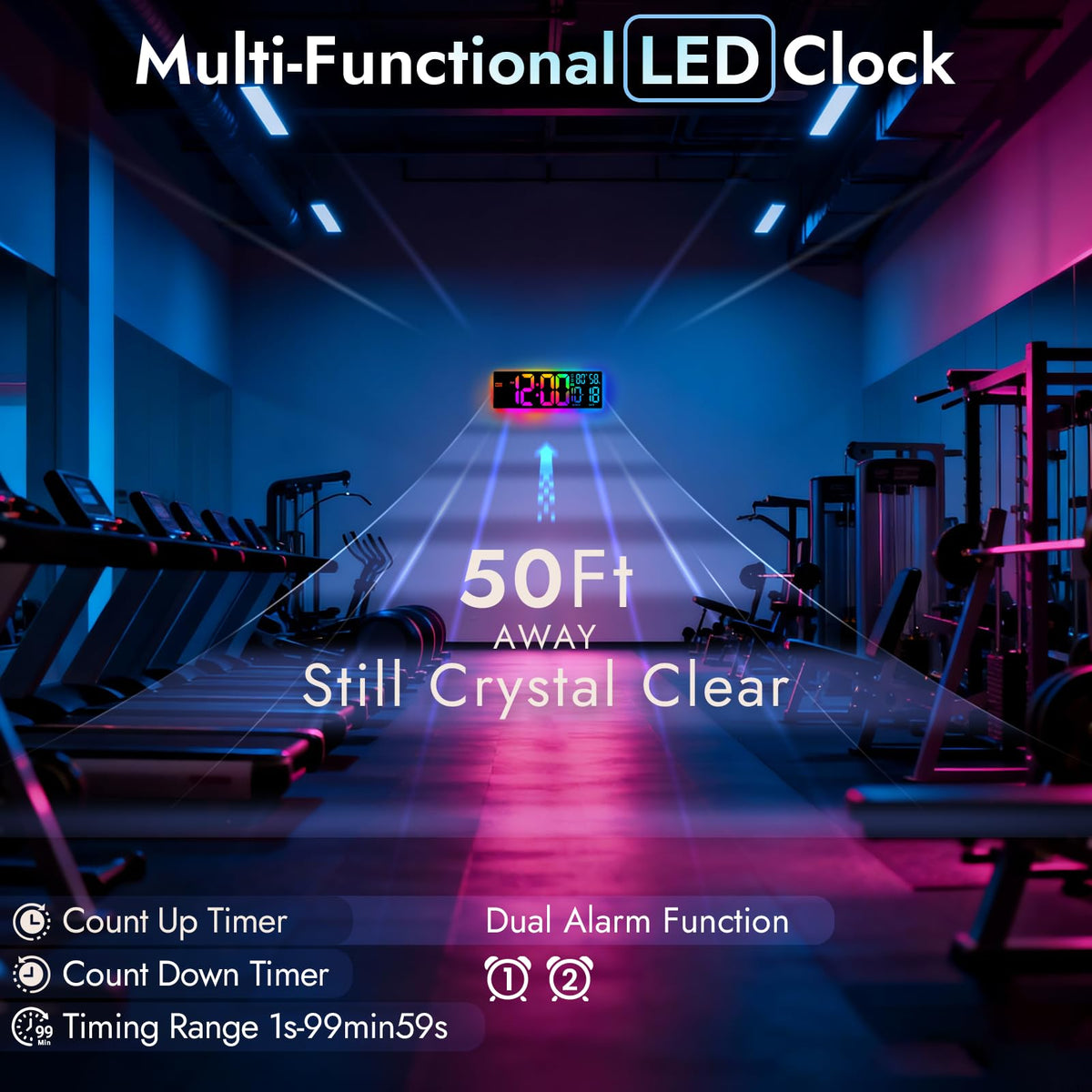ANSOPER classroom remote control supports alarms and timers for smooth transitions.