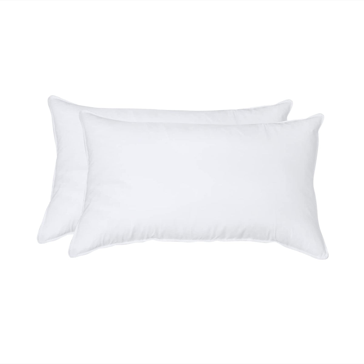 ANT-HOME 16x26 pillow insert front view with plush duck-down fill for support
