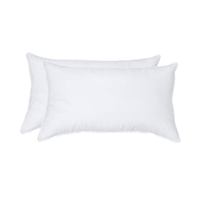 ANT-HOME 16x26 pillow insert front view with plush duck-down fill for support