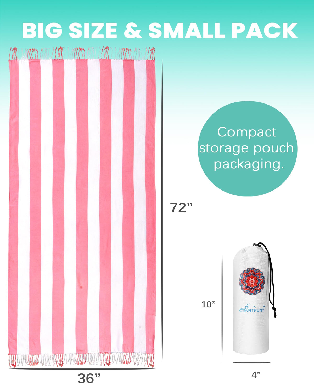 Antfuny durable colorfast towel stays vibrant after machine washing.